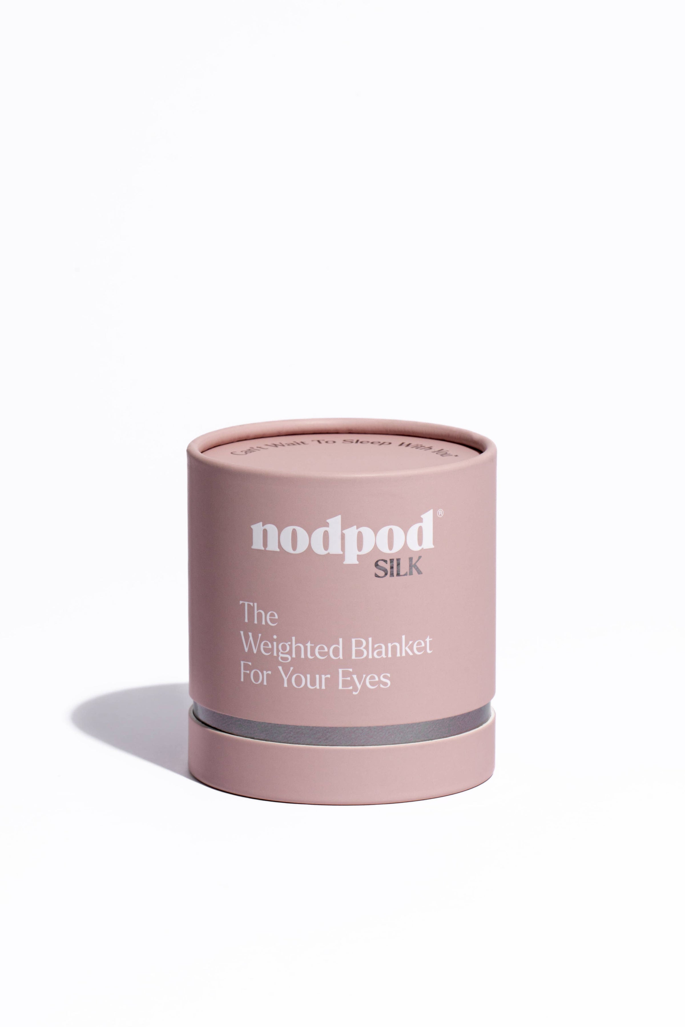 Nodpod Pink Silk Weighted Mask