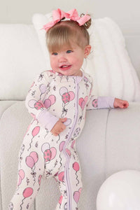 Pink Party Time Romper