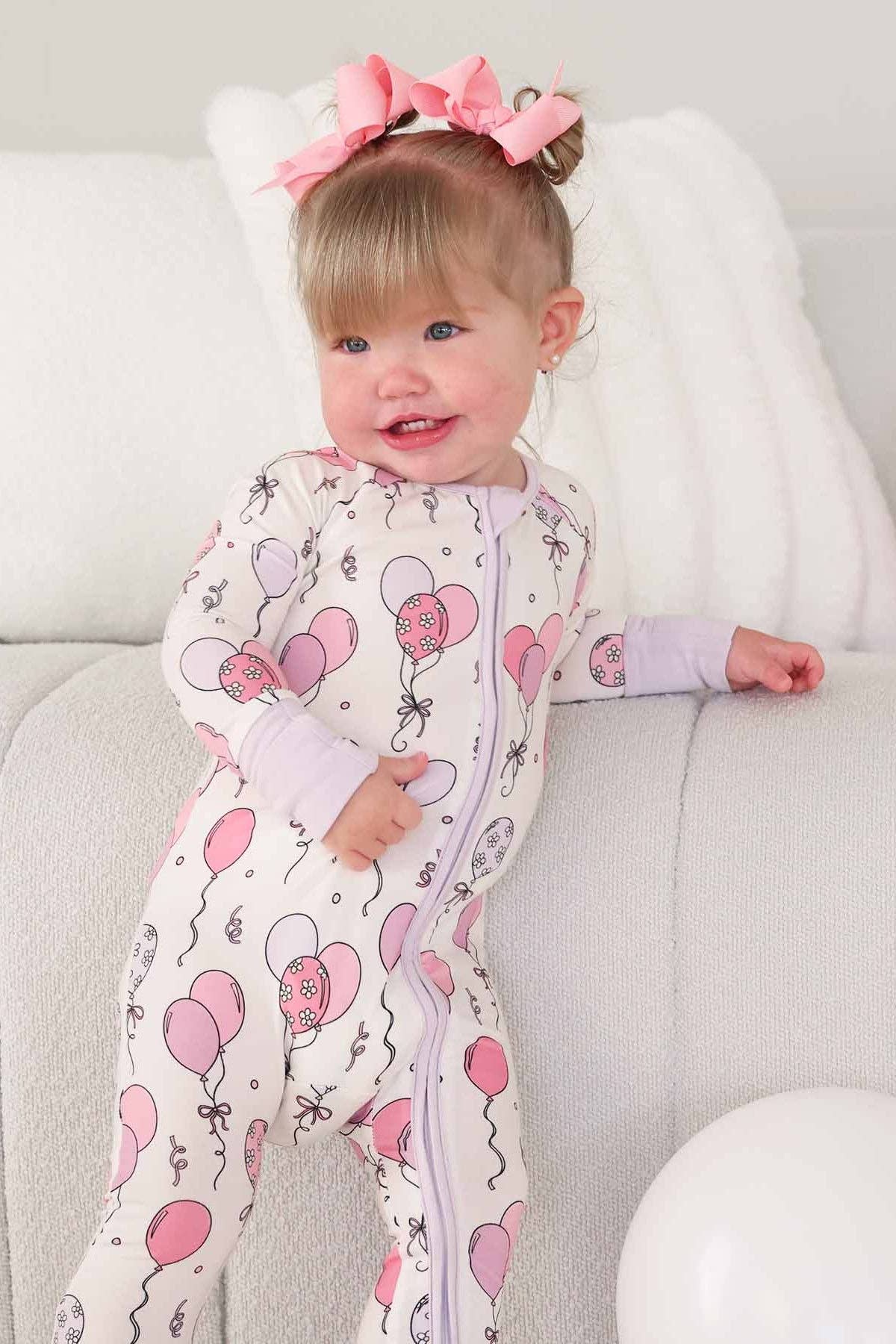 Pink Party Time Romper