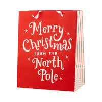 North Pole Gift Bag Set