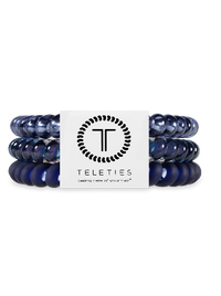 Spiral Hair Coils | Small | Nightfall Navy Hair Ties