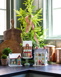 Post Office Lighted Village
