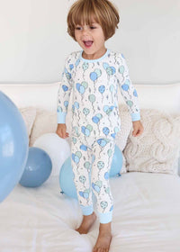 Blue Party Time Pajama