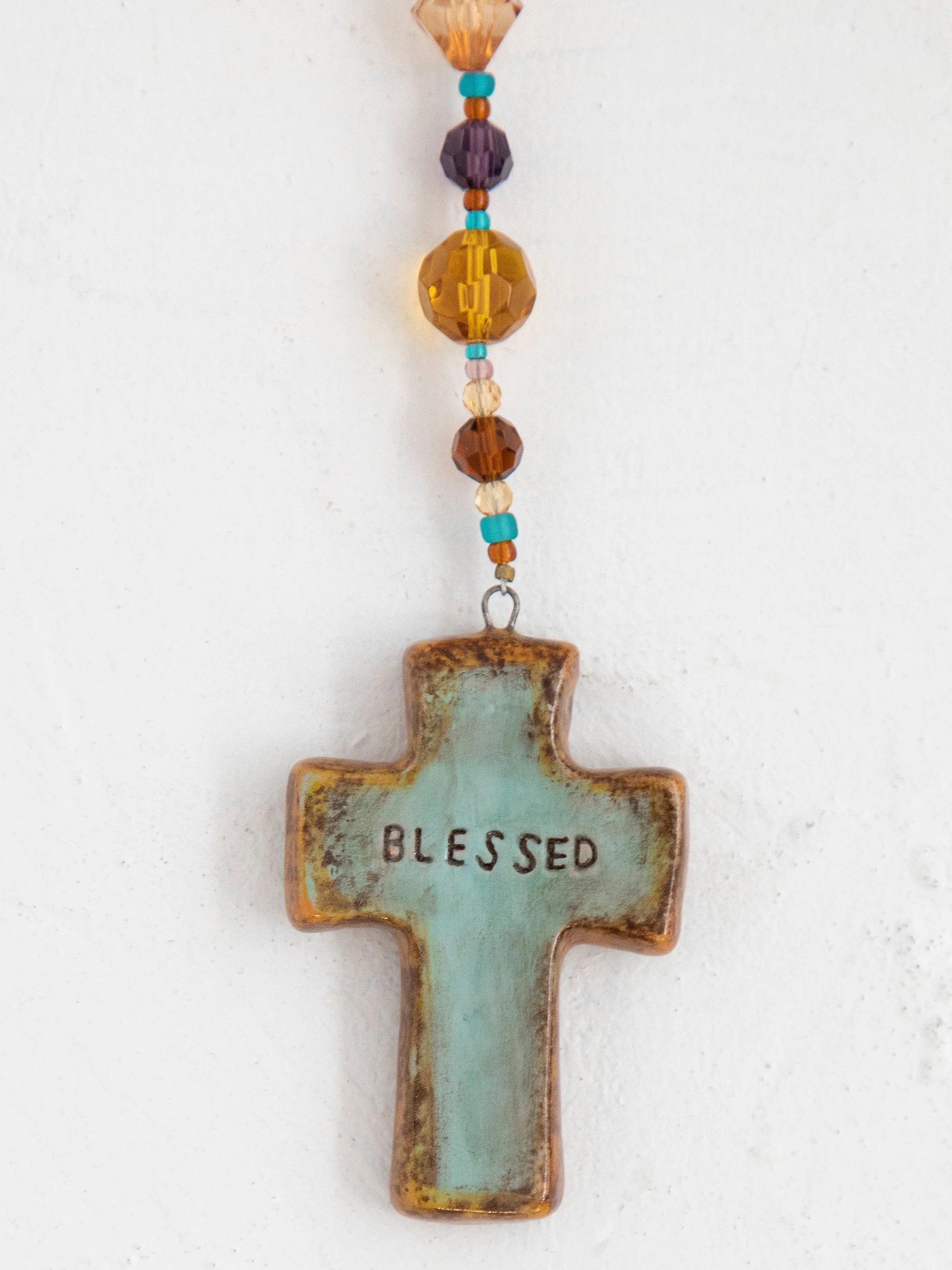 Natural Life Cross Charm Natural Life Cross Charm
