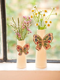 Small Butterfly Bud Vase