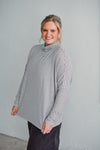 Nora Black Striped Top