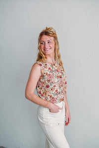 Cottage Rose Vest