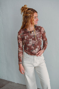 Rosemary Mesh Top