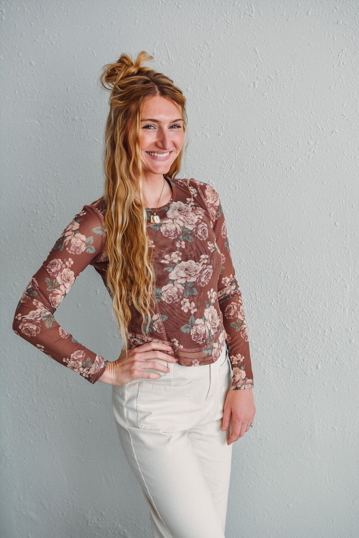 Rosemary Mesh Top