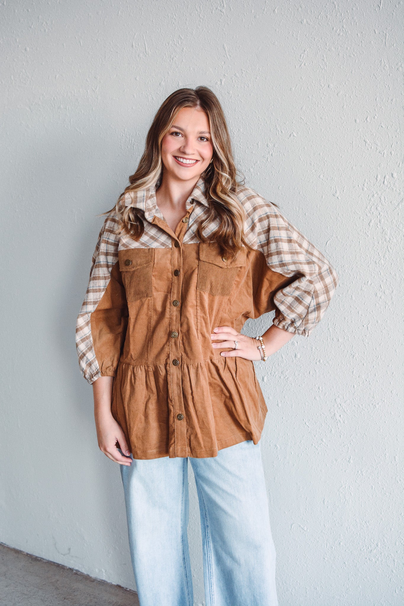 Presley Plaid Shacket