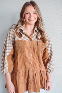 Presley Plaid Shacket