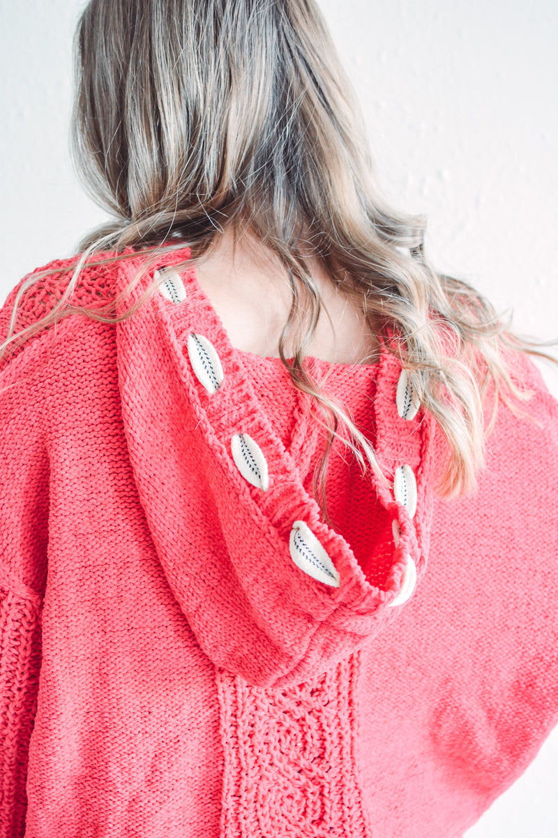 Red Cozy Ridge Hoodie