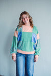Rosalie Patchwork Top