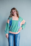 Rosalie Patchwork Top