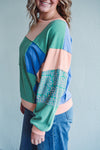 Rosalie Patchwork Top