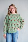Ally Green Pullover