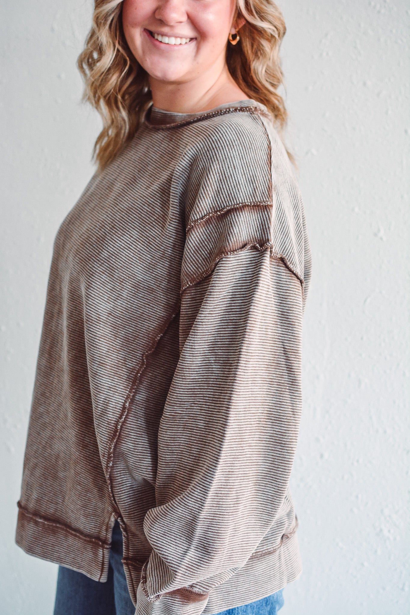 Delaware Mocha Pullover