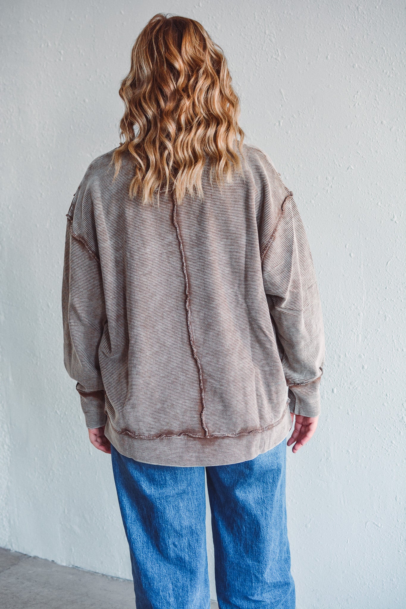 Delaware Mocha Pullover