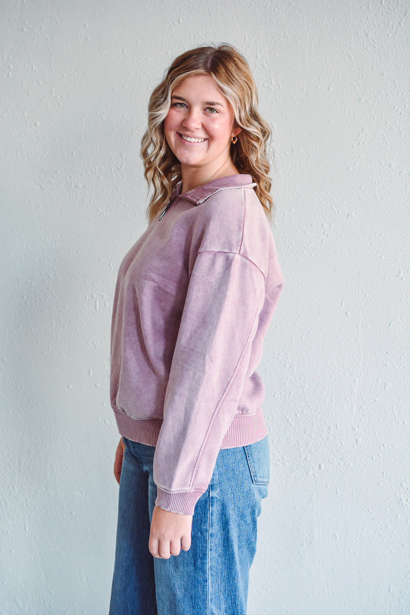 Hallie Rose Half Zip