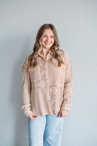 Aubrey Button Up Top