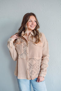 Aubrey Button Up Top