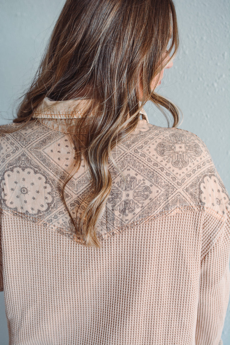 Aubrey Button Up Top