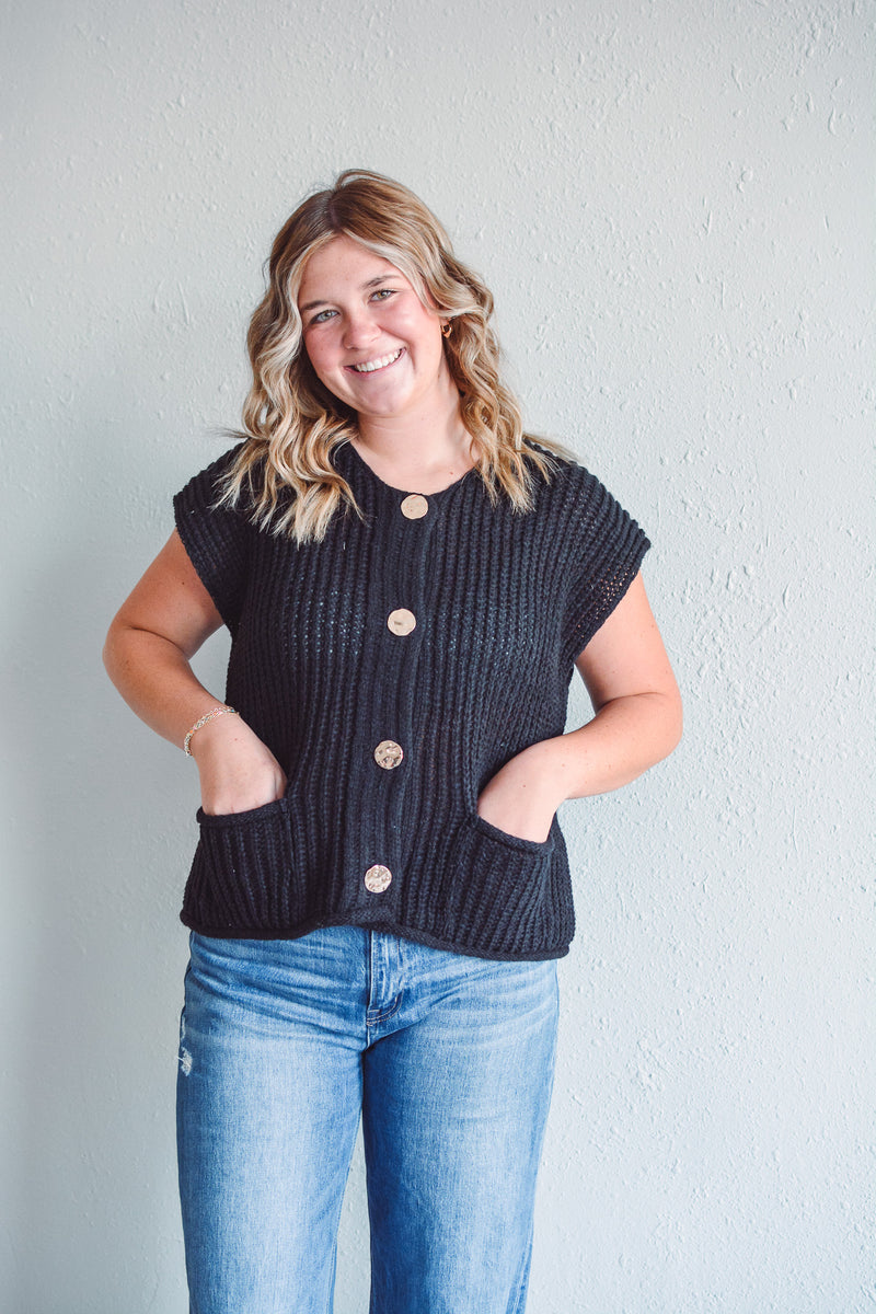 Goldie Black Sweater