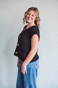 Goldie Black Sweater