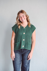Goldie Green Sweater