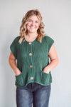 Goldie Green Sweater