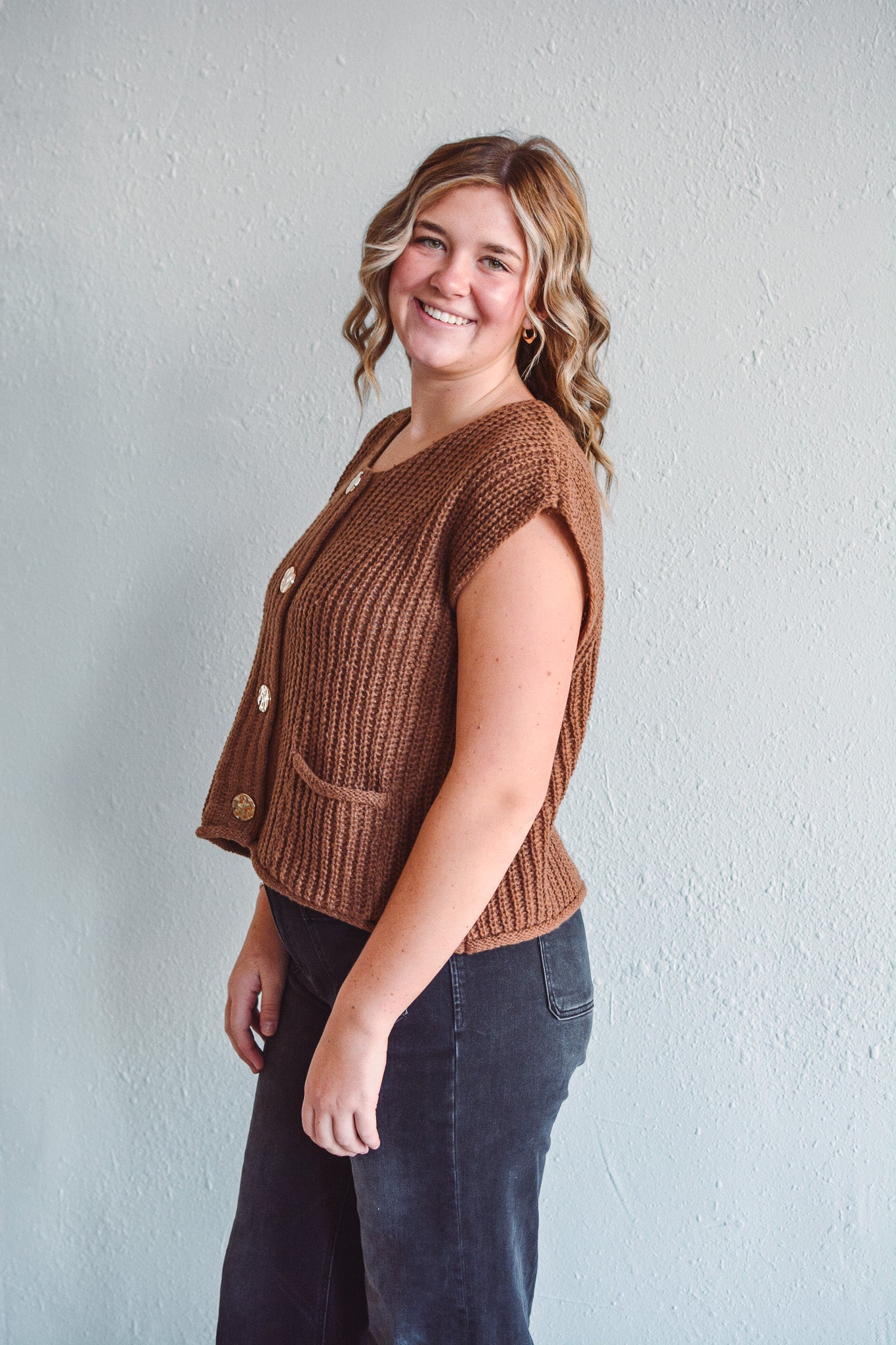 Goldie Camel Sweater