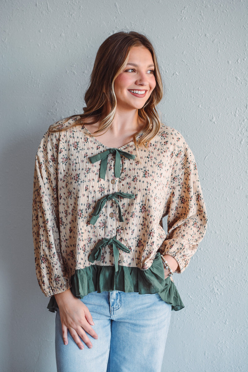 Isla Bow Top