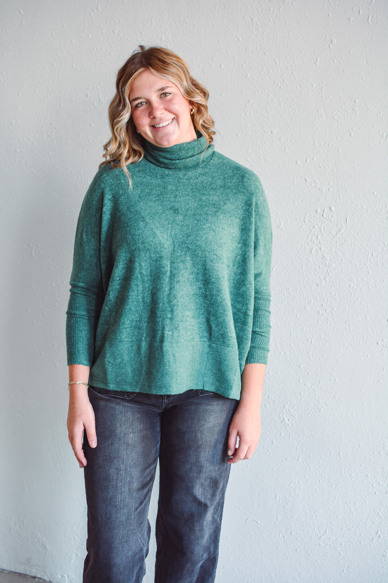 Allie Green Sweater