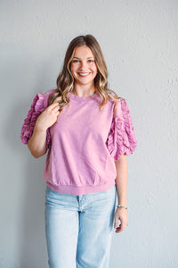 Lyla Pink Top