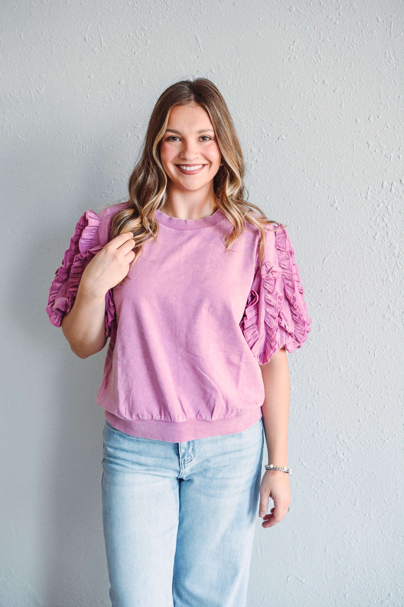 Lyla Pink Top