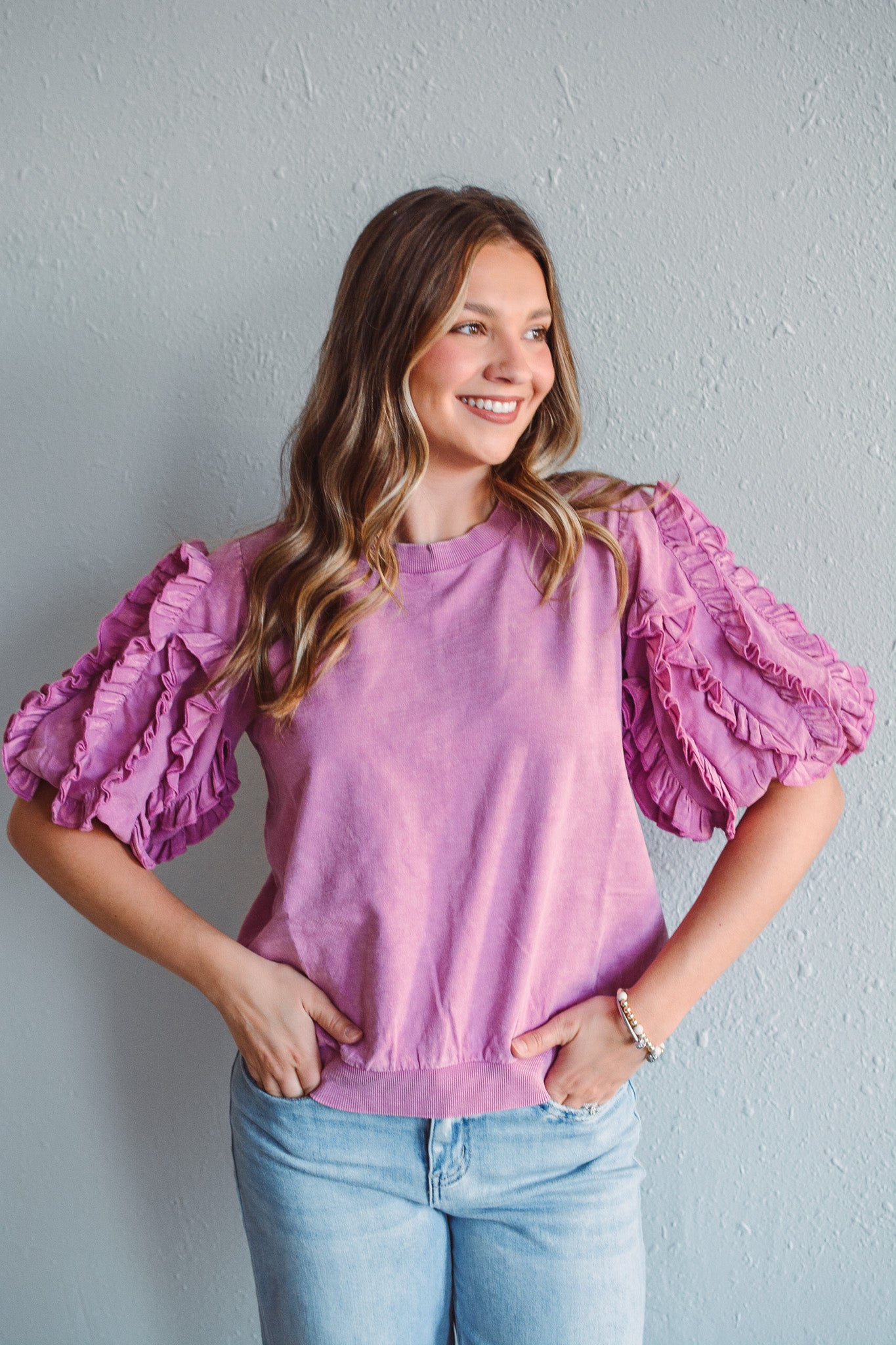 Lyla Pink Top