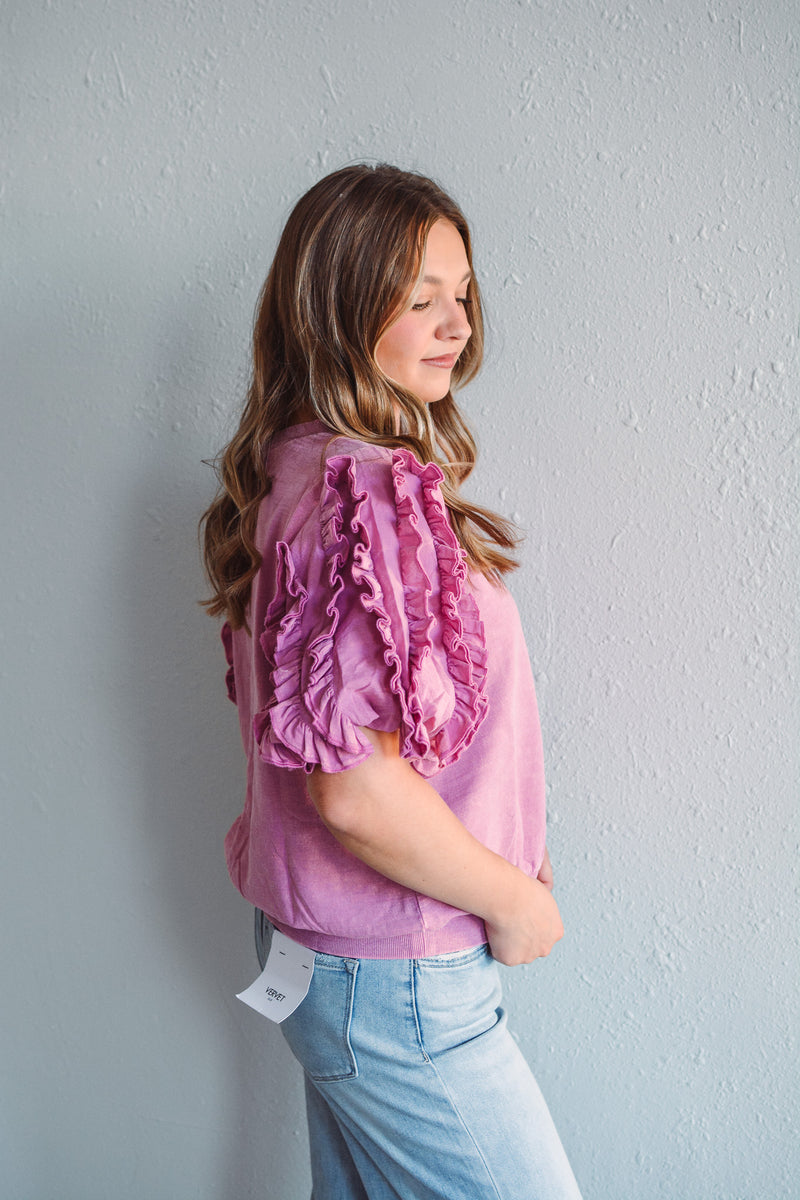 Lyla Pink Top