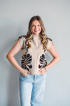 Beige Vermont Sweater Top