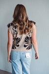 Beige Vermont Sweater Top