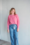 Remi Pink Sweater Top