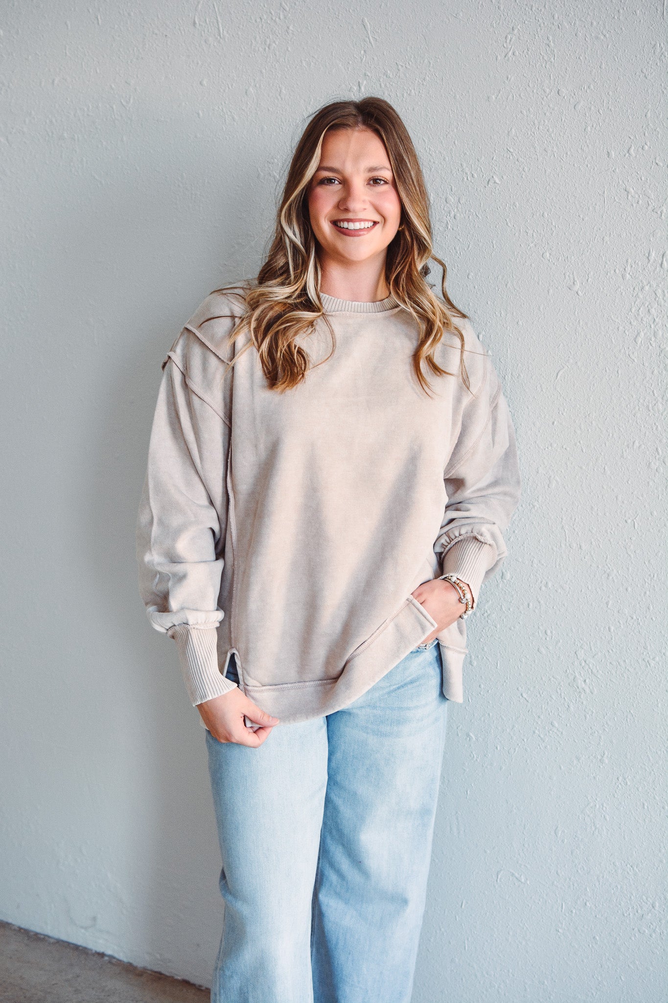 Jessi Coffee Sweatshirt