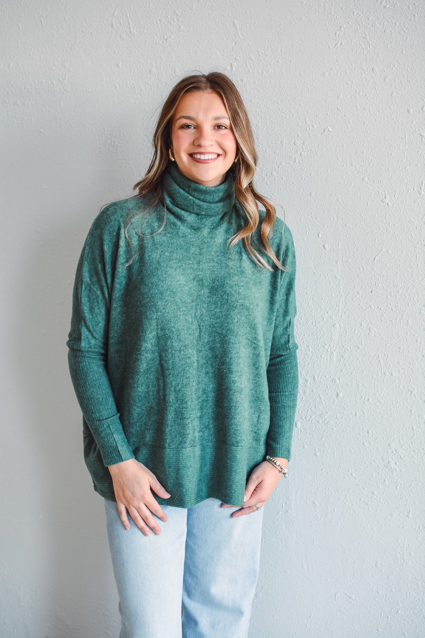 Allie Green Sweater