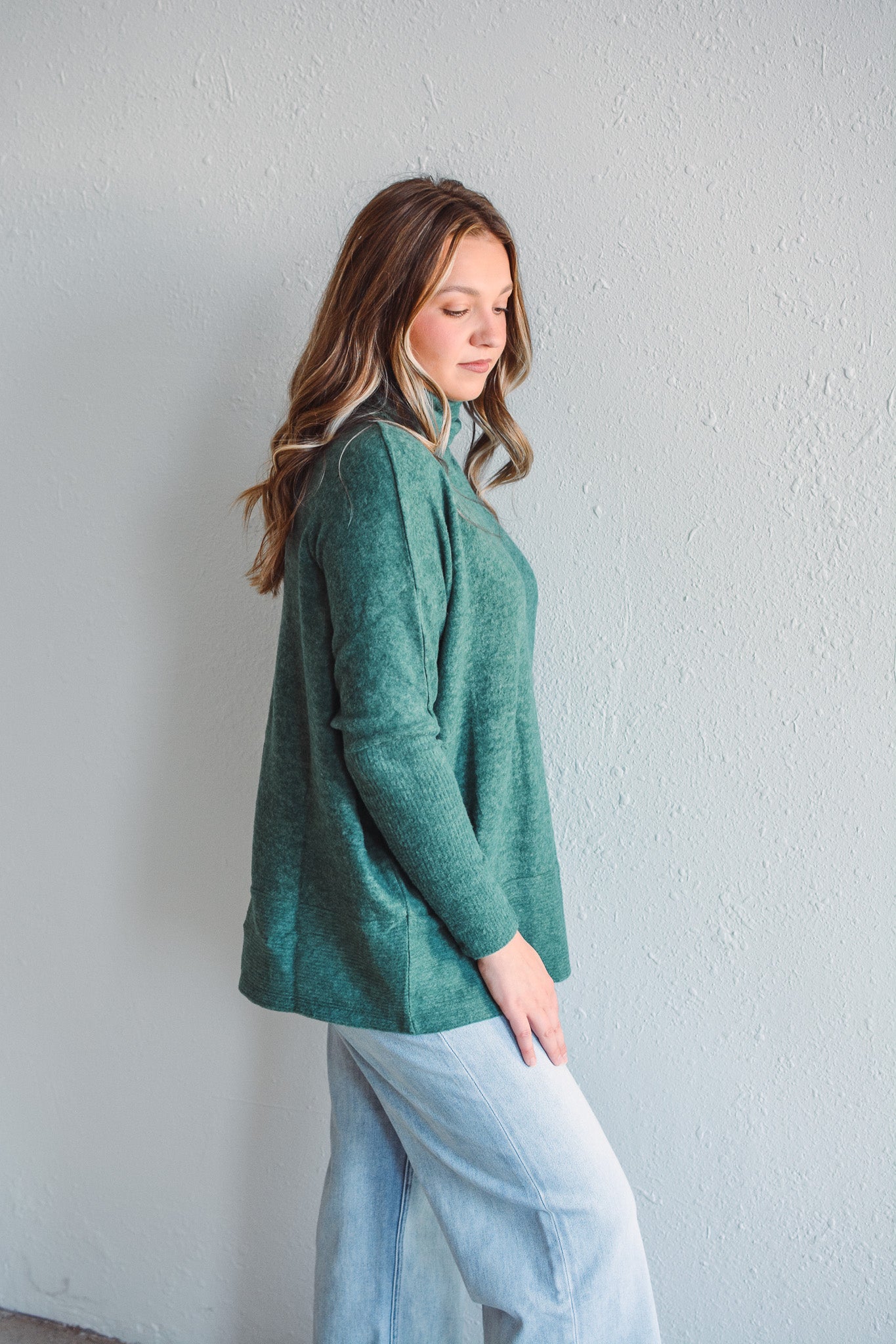 Allie Green Sweater