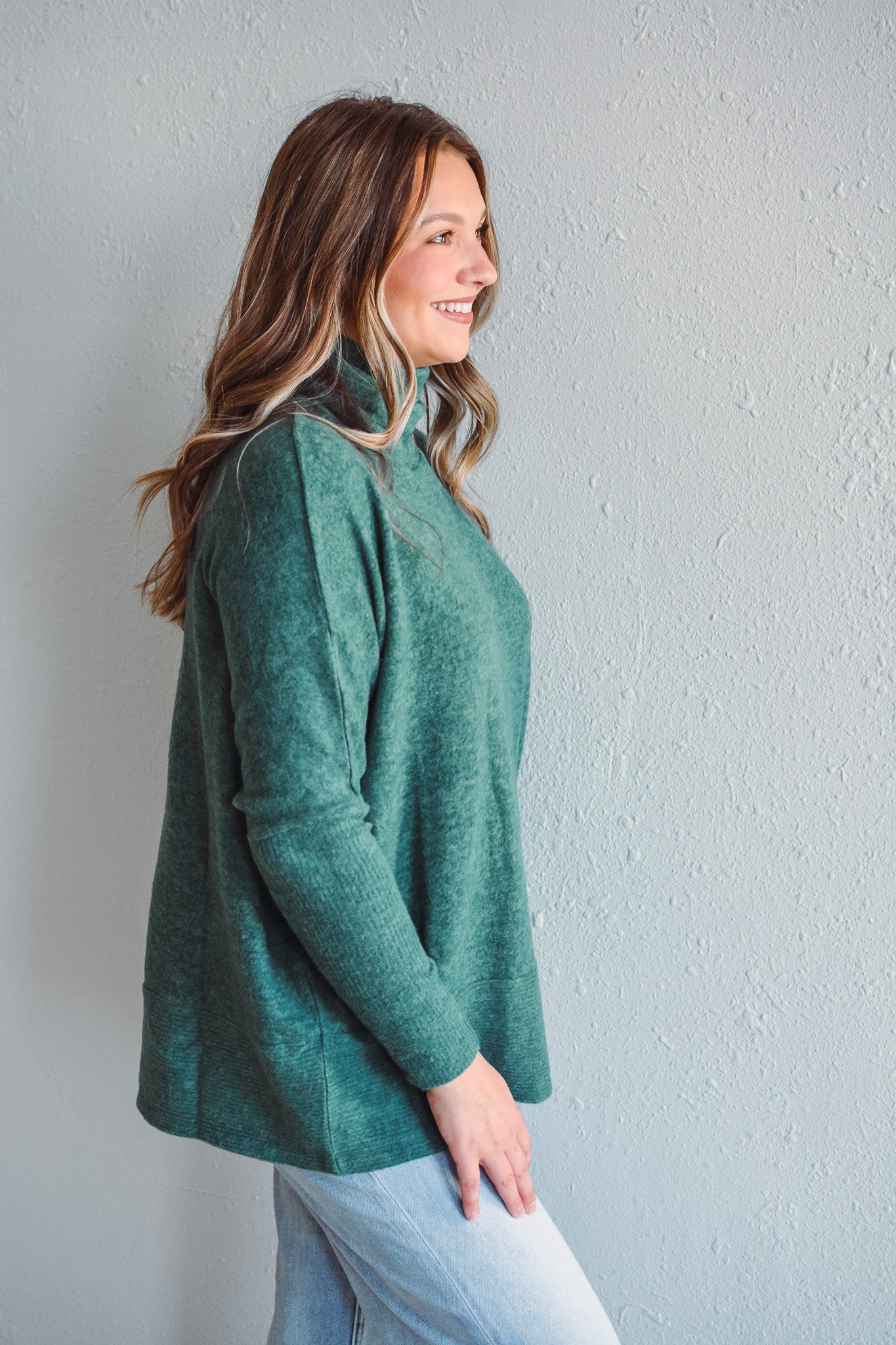 Allie Green Sweater