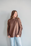 Allie Mocha Sweater