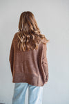 Allie Mocha Sweater