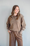 Jessi Mocha Sweatshirt