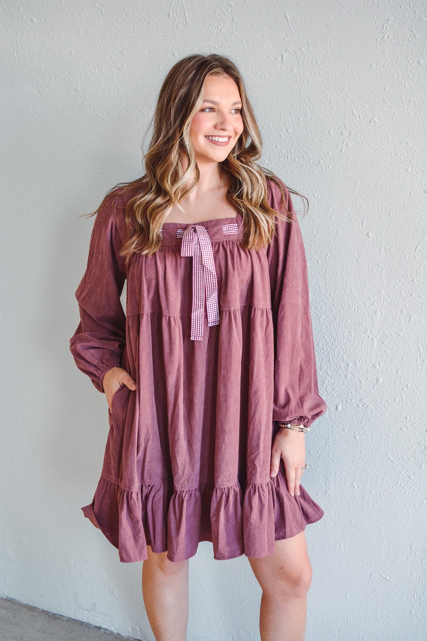 Bethany Bow Dress