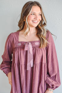 Bethany Bow Dress
