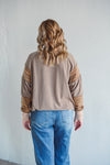 Mocha Thermal Pullover